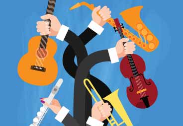 Multiple instructors per instrument